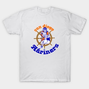 Retro San Diego Mariners Hockey 1975 T-Shirt